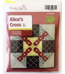 Alice's Cross Patchwork Template - Meredithe Clarke Signature Collection