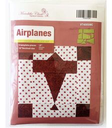 Airplanes Patchwork Template - Meredithe Clarke Signature Collection