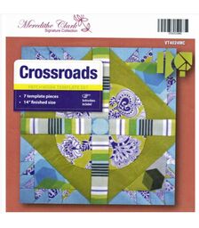 Cross Roads Patchwork Template Meredithe Clark Signature Collection