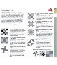 Back To Basics 4G Patchwork Template Set - Meredithe Clark