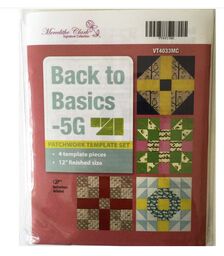 Back To Basics 5G Patchwork Template Set - Meredithe Clark