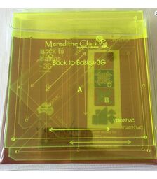 Back To Basics 3g Patchwork Template Set - Meredithe Clark