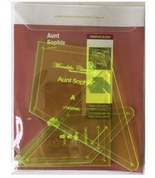 Aunt Sophie Patchwork Template Meredithe Clark Signature Collection