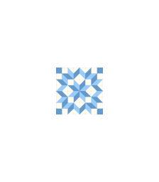 Carpenters Wheel 18" Patchwork Template Meredithe Clark Signature Collection