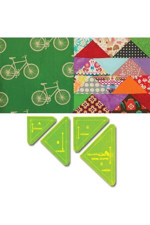 Winter Journey Patchwork Template Meredithe Clark Signature Collection