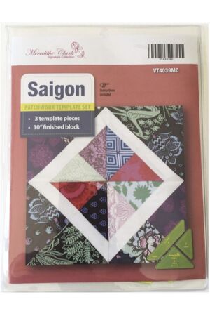 Saigon Patchwork Template Meredithe Clark Signature Collection