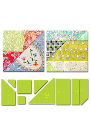 Fossick Patchwork Template - Meredithe Clark Signature Collection