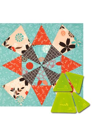 Swirl Patchwork Template - Meredithe Clark Signature Collection