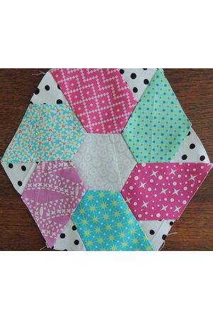 Prism Hexagon Patchwork - Meredithe Clark Signature Collection